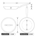 Load image into Gallery viewer, Titanium Series 10.5" Fry Pan with Lid
