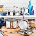 Cargar la imagen en la vista de la galería, Titanium Series 10 Piece Cookware Set