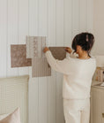 Cargar la imagen en la vista de la galería, Ashbury Stripe Wallpaper by Safari Natalia x Taddy Mikelaites