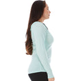 Cargar la imagen en la vista de la galería, Women's 1/4 Zip Merino Sun Hoodie - Microweight