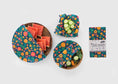 Load image into Gallery viewer, Beeswax Food Wrap - Fall Bloom Print
