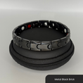 Cargar la imagen en la vista de la galería, Therasage Bio Bands Metal Infrared Negative Ion Bracelet