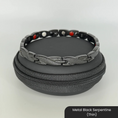 Cargar la imagen en la vista de la galería, Therasage Bio Bands Metal Infrared Negative Ion Bracelet