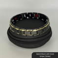 Cargar la imagen en la vista de la galería, Therasage Bio Bands Metal Infrared Negative Ion Bracelet