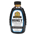 Cargar la imagen en la vista de la galería, Raw Buckwheat Honey - Pure, All-Natural, Antioxidant-Rich, Dark & Robust Molasses Flavor for Coffee, Waffles, BBQ Sauce | Weeks Honey Farm