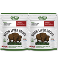 Cargar la imagen en la vista de la galería, Bison Liver Crisps - 100% Grass-Fed/Finished
