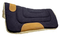 Cargar la imagen en la vista de la galería, Pony Contour Cut Canvas Western Saddle Pad with Fleece Lining by Tahoe Tack - Size 23" X 23"
