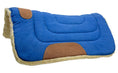 Cargar la imagen en la vista de la galería, Pony Contour Cut Canvas Western Saddle Pad with Fleece Lining by Tahoe Tack - Size 23" X 23"