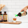 Cargar la imagen en la vista de la galería, Organic Spearmint & Rosemary Moringa Infusion – Daily Herbal Tonic with Apple Cider Vinegar, Honey | Supports Mental Clarity & Circulation | Non-GMO, 16 oz