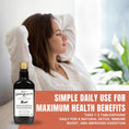 Cargar la imagen en la vista de la galería, Yoder’s Good Health Recipe Apple Cider Vinegar Liquid Complex, 25 oz, Amish Harvest Herbal Tonic with Elderberry Juice, Organic Wildcrafted Herbs, Raw Detoxifying Antioxidants (2)