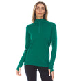 Load image into Gallery viewer, Midweight Women's Wool 1/4 Zip - 100% Merino Wool
