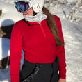 Load image into Gallery viewer, Midweight Women's Wool 1/4 Zip - 100% Merino Wool