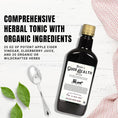 Cargar la imagen en la vista de la galería, Yoder’s Good Health Recipe Apple Cider Vinegar Liquid Complex, 25 oz, Amish Harvest Herbal Tonic with Elderberry Juice, Organic Wildcrafted Herbs, Raw Detoxifying Antioxidants (2)