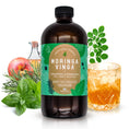 Cargar la imagen en la vista de la galería, Organic Spearmint & Rosemary Moringa Infusion – Daily Herbal Tonic with Apple Cider Vinegar, Honey | Supports Mental Clarity & Circulation | Non-GMO, 16 oz