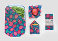 Load image into Gallery viewer, Beeswax Food Wrap - Dragonfruit Print