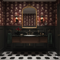 Cargar la imagen en la vista de la galería, Rosalie Wallpaper by Brittany Polatis Design