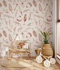 Cargar la imagen en la vista de la galería, Bait Wallpaper by Kim Hallquist Designs