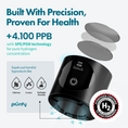 Cargar la imagen en la vista de la galería, PIURIFY Hydrogenator® Hydrogen Water Bottle - Black
