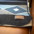 Load image into Gallery viewer, Andean Alpaca Wool Blanket - Midnight