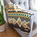 Cargar la imagen en la vista de la galería, Andean Alpaca Wool Blanket - Inca