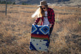 Load image into Gallery viewer, Andean Alpaca Wool Blanket - Ocean Breeze