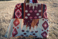 Cargar la imagen en la vista de la galería, Andean Alpaca Wool Blanket - Rojo