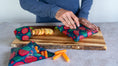 Load image into Gallery viewer, Beeswax Wrap Bulk Roll - Dragonfruit Print