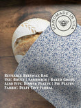 Cargar la imagen en la vista de la galería, Handmade Bread Bag | Beeswaxed