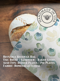Cargar la imagen en la vista de la galería, Handmade Bread Bag | Beeswaxed