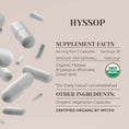 Cargar la imagen en la vista de la galería, Hyssop Capsules