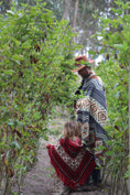Load image into Gallery viewer, The Vulcan Traditional Andes Blanket: Alpaca Wool,Sheep Wool, and Acrylic 79" x 89" (Full Size)