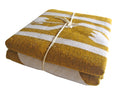 Load image into Gallery viewer, La Eva Blanket-Mustard; Alpaca Wool and Recycled Acrylic fibers, 90" x 79"