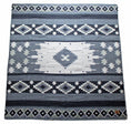 Load image into Gallery viewer, Diamonds Blanket; Alpaca Wool, Cotton, and Recycled Acrylic fair trade 89" x 79"