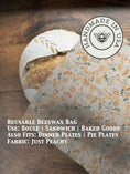 Cargar la imagen en la vista de la galería, Handmade Bread Bag | Beeswaxed