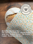 Cargar la imagen en la vista de la galería, Handmade Bread Bag | Beeswaxed