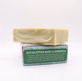 Load image into Gallery viewer, Eucalyptus, Mint, & Moringa Donkey Milk Soap 4.5 oz
