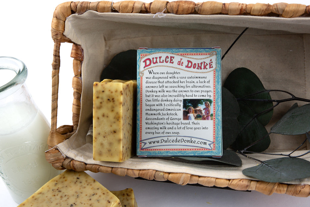 Rosemary Mint Donkey Milk Soap 4.5 oz