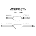 Cargar la imagen en la vista de la galería, SYB Cross Body Fanny Pack - Metro Vegan Leather