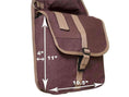 Cargar la imagen en la vista de la galería, Tahoe Large Multi Pocket Canvas Saddle Bag w Cell Phone Pocket