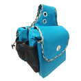 Cargar la imagen en la vista de la galería, Tahoe Padded Triple Layer 1200D Nylon Saddle Bags For Trail Riding 1 Year Warranty With 2 Pockets For Water Bottles