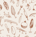 Cargar la imagen en la vista de la galería, Bait Wallpaper by Kim Hallquist Designs