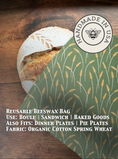 Cargar la imagen en la vista de la galería, Handmade Bread Bag | Beeswaxed
