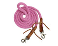 Cargar la imagen en la vista de la galería, Tahoe 5/8" Poly Barrel Reins with Easy Off Snap Attachment
