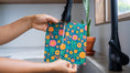 Load image into Gallery viewer, Beeswax Food Wrap - Fall Bloom Print