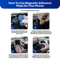 Cargar la imagen en la vista de la galería, Magnetic Car Phone Holder – Air Vent Mount w/ 360° Rotation