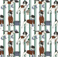Cargar la imagen en la vista de la galería, Edmund Wallpaper by Painted Hawk Design