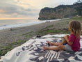 Load image into Gallery viewer, Inca Blanket, Desert Sand: Alpaca Wool, Recycled Acrylic, Fair Trade 89" 79"
