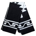 Load image into Gallery viewer, La Eva Blanket: Black and White, Alpaca Wool, Recycled Acrylic, Fair Trade 90" x 79"
