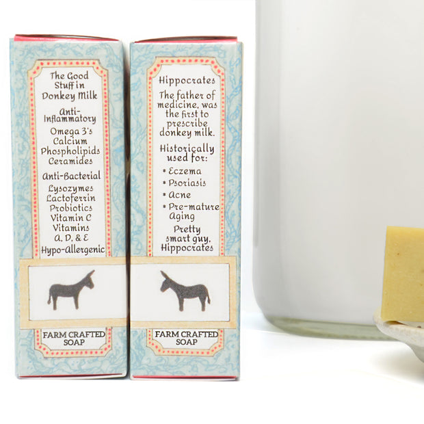 Pre-order for MAY: Eucalyptus, Mint, & Moringa Donkey Milk Soap 4.5 oz