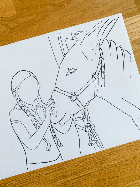 Oklahoma Donkey Dairy Coloring Book FREE Download